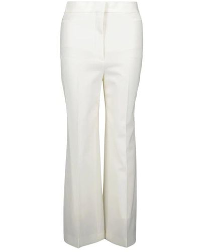 Stella McCartney Maßgeschneiderte faltenhose - Weiß
