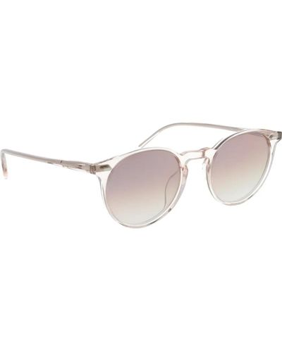 Oliver Peoples Ikonoische spiegelglas sonnenbrille - Pink