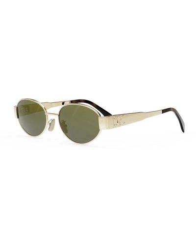 Celine Cl40235U 30N Sunglasses - Green