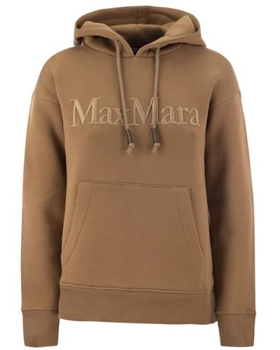 Max Mara Sweatshirts & hoodies > hoodies - Marron
