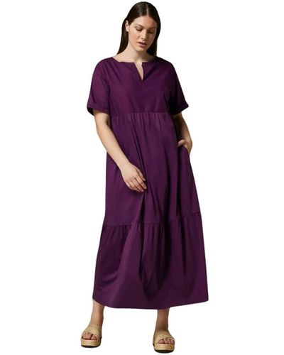 Marina Rinaldi Dresses > day dresses > summer dresses - Violet