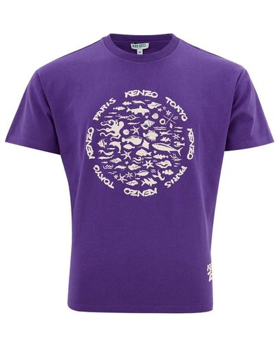 KENZO Tops > t-shirts - Violet