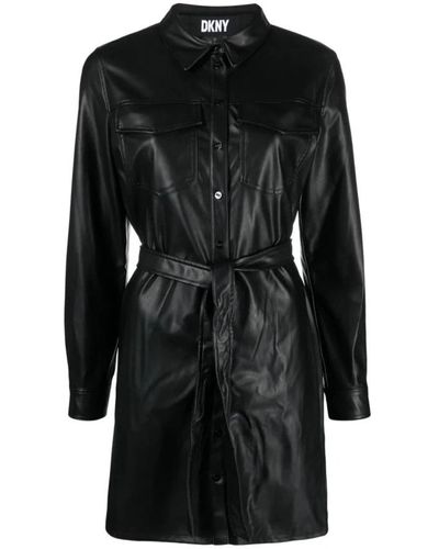 DKNY Shirt Dresses - Black