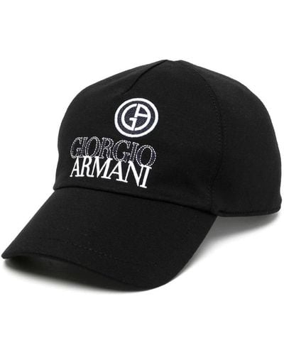 Giorgio Armani Caps - Black