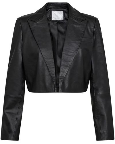 co'couture Leather jackets - Negro