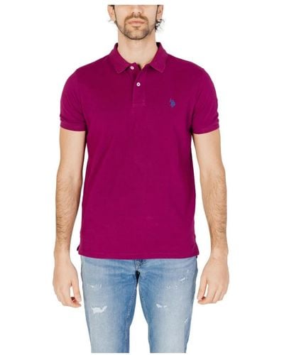U.S. POLO ASSN. Polo Shirts - Purple