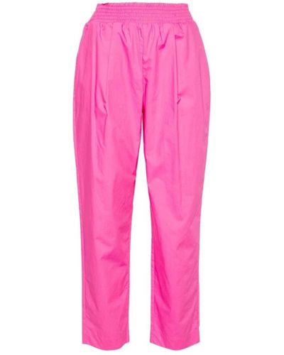 Twin Set Trousers > straight trousers - Rose