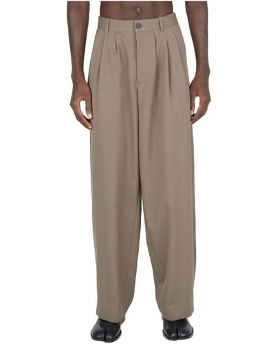 The Row Wide Trousers - Grey