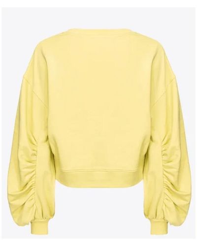 Pinko Sweatshirts - Yellow