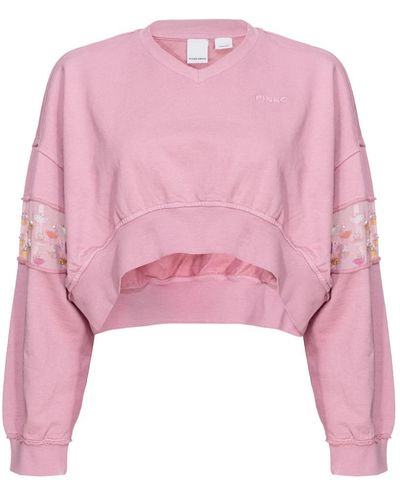 Pinko Sweatshirts - Pink