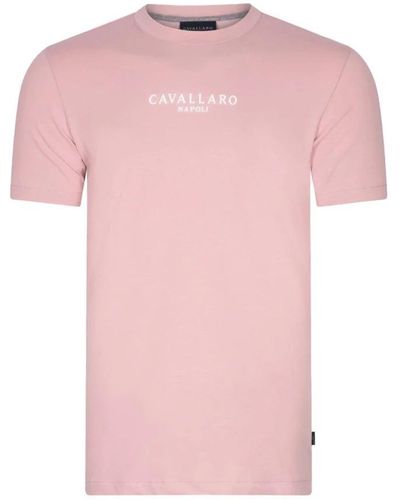 Cavallaro Napoli T-Shirts - Pink