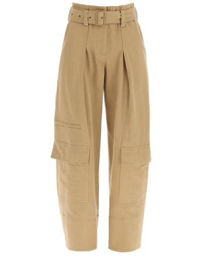 Low Classic Trousers > wide trousers - Neutre