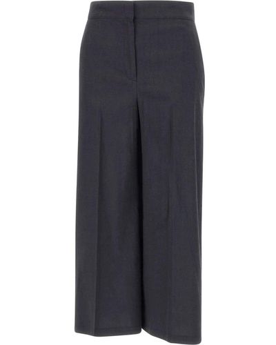 Theory Cropped Pants - Blue