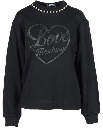 Love Moschino Sweatshirt - Noir