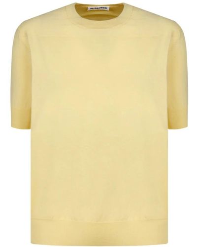 Jil Sander T-Shirts - Yellow
