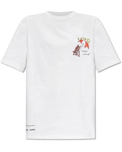 Samsøe & Samsøe Tops > t-shirts - Blanc