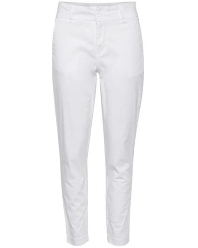 Part Two Pantaloni slim-fit - Bianco