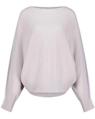 Herzensangelegenheit Luxus woll-kaschmir oversize pullover - Lila
