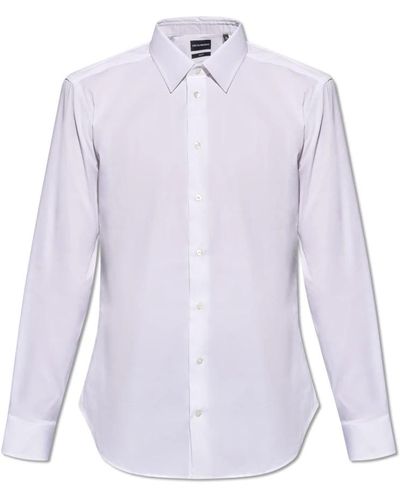 Emporio Armani Shirts > formal shirts - Violet
