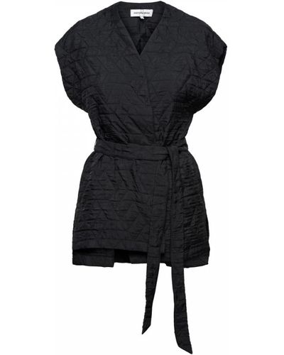&Co Woman Vests - Black