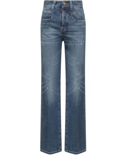 The Seafarer Klassische blaue wide leg jeans
