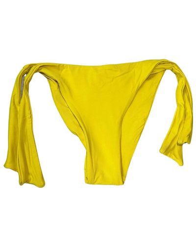 Twin Set Gelbe meer kleidung bikini unterteil