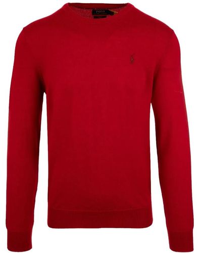Ralph Lauren Classico maglione a maniche lunghe - Rosso
