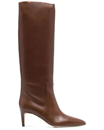 Paris Texas Heeled Boots - Brown