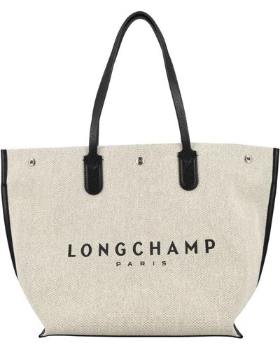 Longchamp Roseau klassische tote tasche - Mettallic