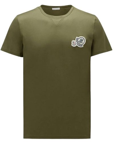 Moncler T-shirts - Grün
