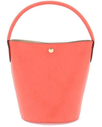Longchamp Épure s bucket bag - Rosso