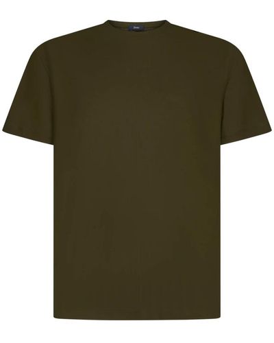 Herno Grüne t-shirts und polos