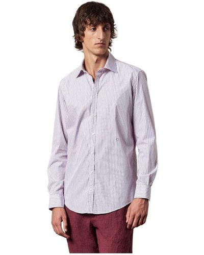 Massimo Alba Shirts > casual shirts - Violet