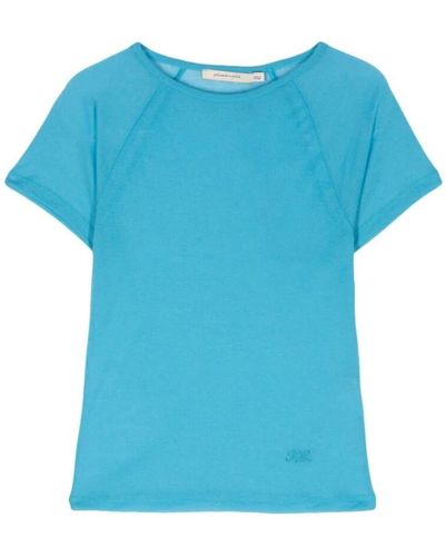 Paloma Wool Blaues baumwoll-t-shirt