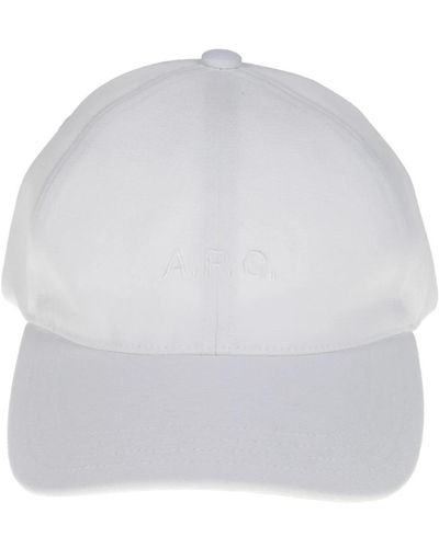 A.P.C. Chapeaux bonnets et casquettes - Blanc