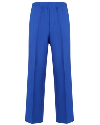 Gucci Straight Trousers - Blue