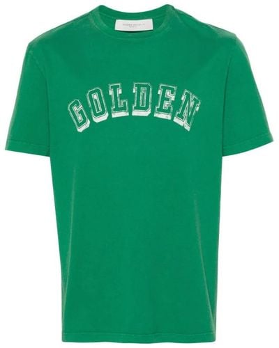 Golden Goose T-Shirts - Green