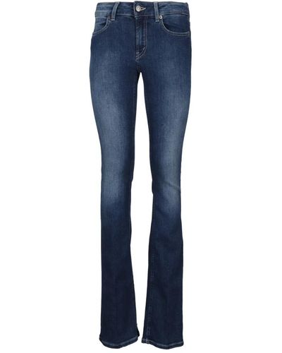 Dondup Stylische lola jeans für frauen - Blau