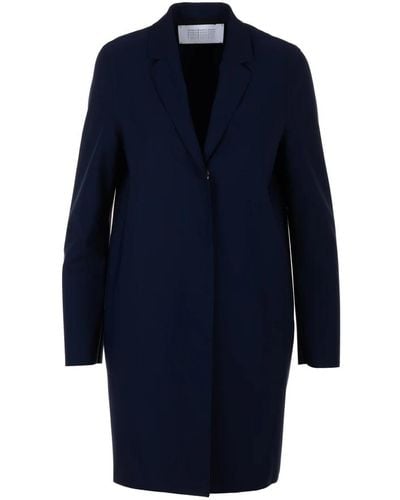 Harris Wharf London Single-breasted coats - Blu