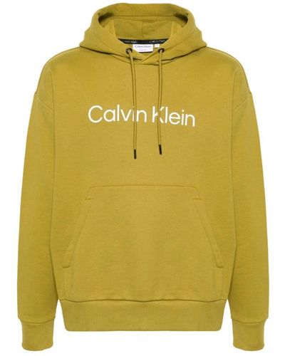 Calvin Klein Hoodies - Gelb