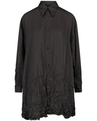 MM6 by Maison Martin Margiela Shirt Dresses - Black