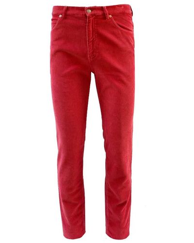 Gucci Slim-Fit Jeans - Red
