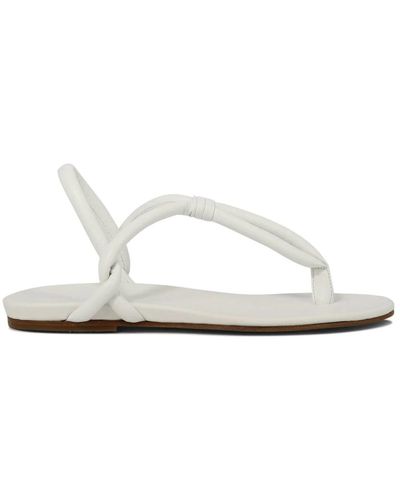 Roberto Del Carlo Shoes > sandals > flat sandals - Blanc