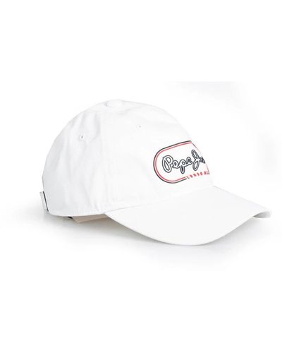 Pepe Jeans Chapeaux bonnets et casquettes - Blanc