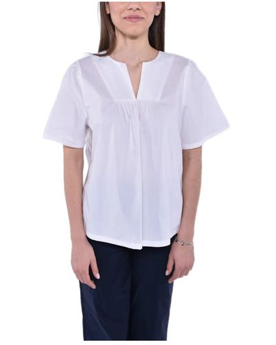 Woolrich Poplin blouse - Bianco