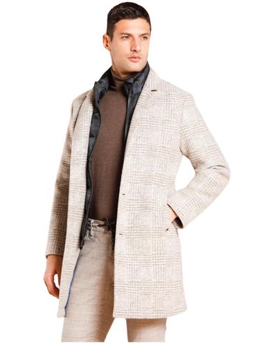 Mason's Coats > single-breasted coats - Neutre