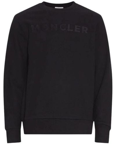 Moncler Sweatshirts - Black