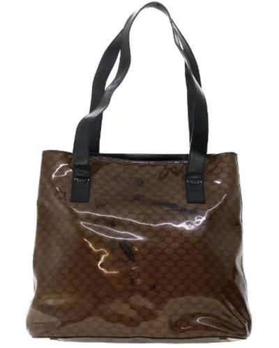 Céline Vintage Pre-owned > pre-owned bags > pre-owned shoulder bags - Marron