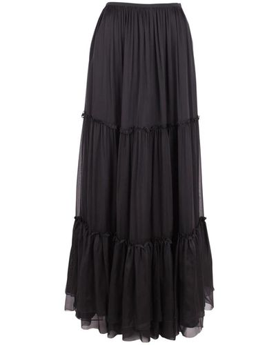 FEDERICA TOSI Maxi Skirts - Black