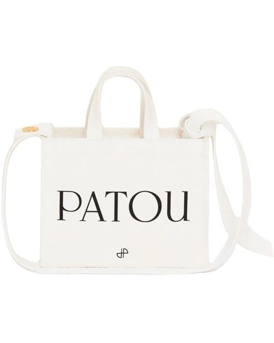 Patou Bags > tote bags - Blanc